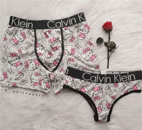 calvin klein matching couple set.